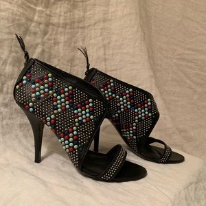 Givenchy colored studded heels